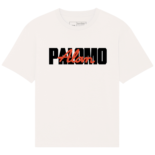 'Alan Palomo' Logo T-Shirt (Off-White) US